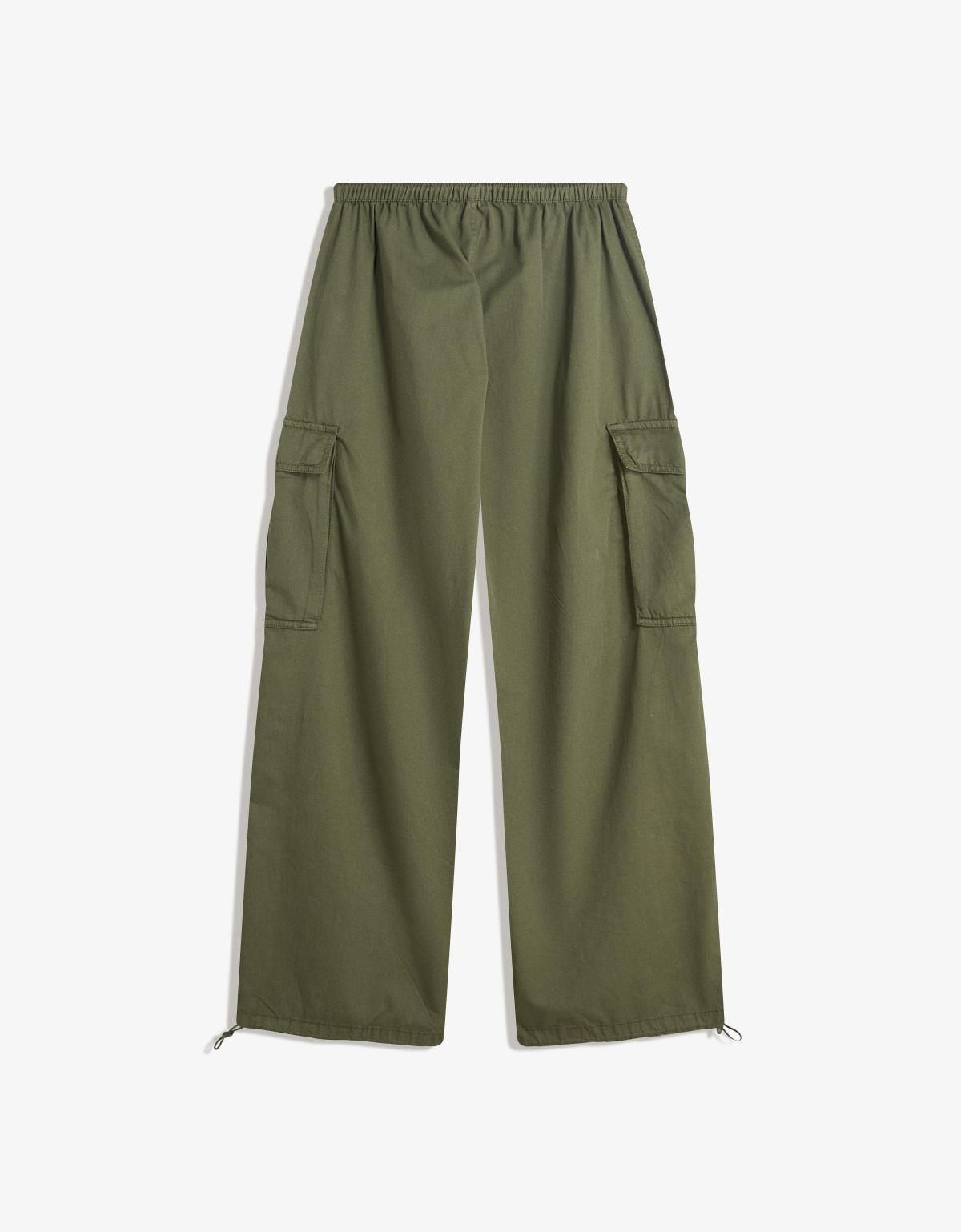 버쉬카 테크니컬 카고 와이드 패러슈트 팬츠 5086/335 KHAKI - 상세 이미지 5