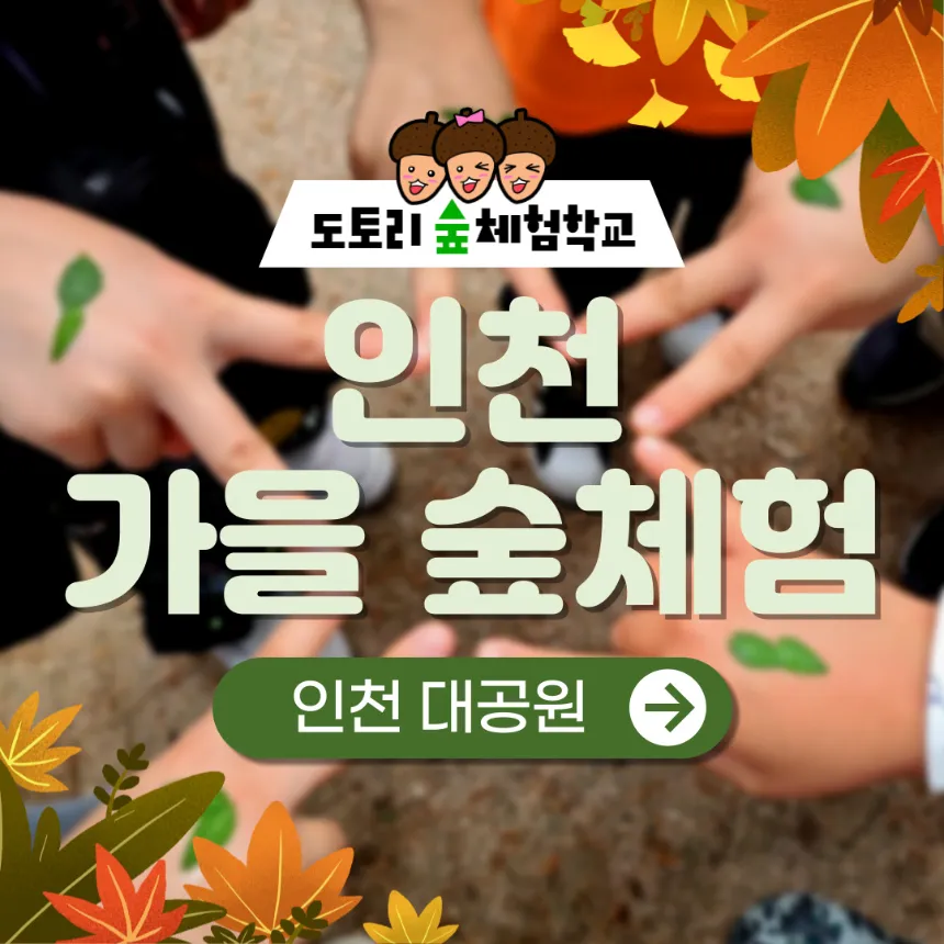 인천대공원 숲체험 원데이 에코힐링 by 도토리 숲체험학교