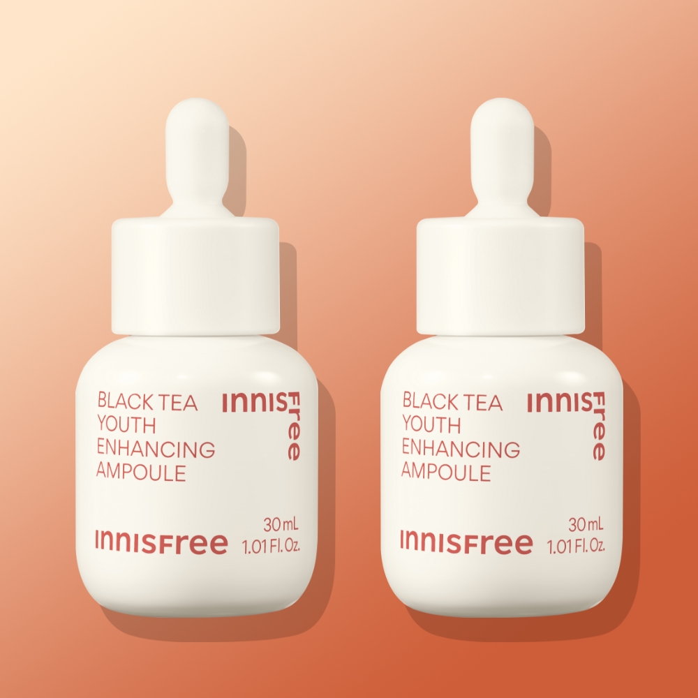 이니스프리 블랙티 유스 인핸싱 앰플 30ml, 2개 - 메인 이미지
