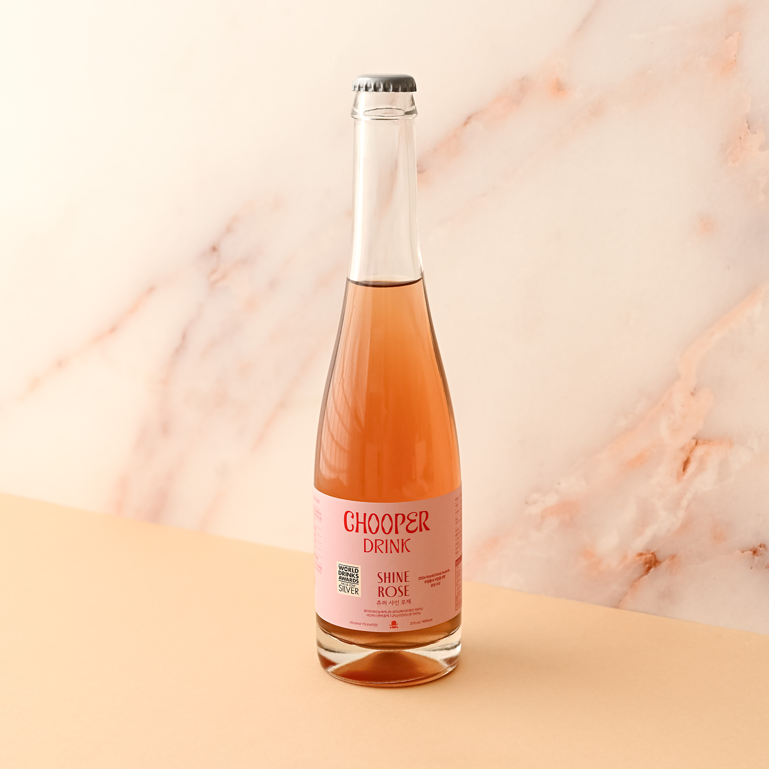 츄퍼 샤인 로제 375ml/750ml 논알콜 와인 프리미엄 화이트 샴페인 선물 - 상세 이미지 3