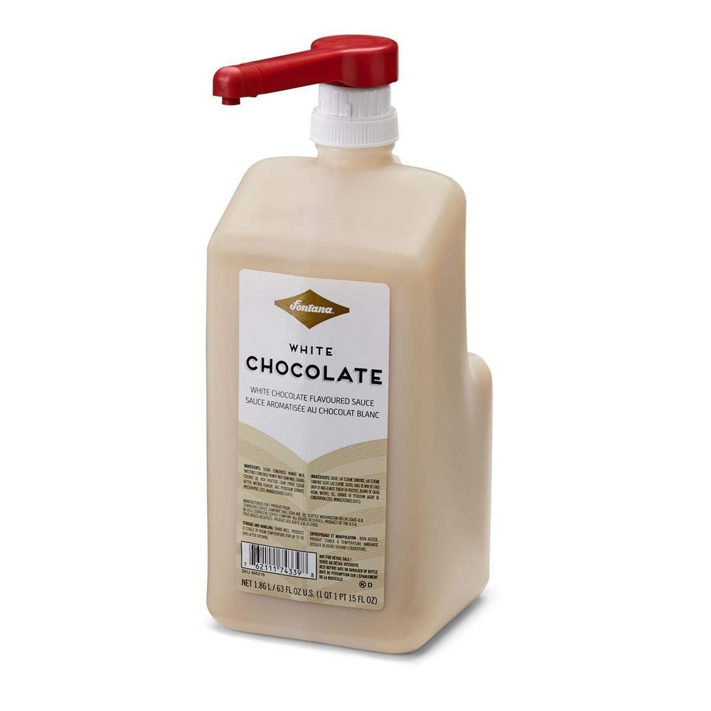 Fontana 폰타나 화이트 초콜릿 모카 시럽 63oz 초코시럽 - 상품 이미지