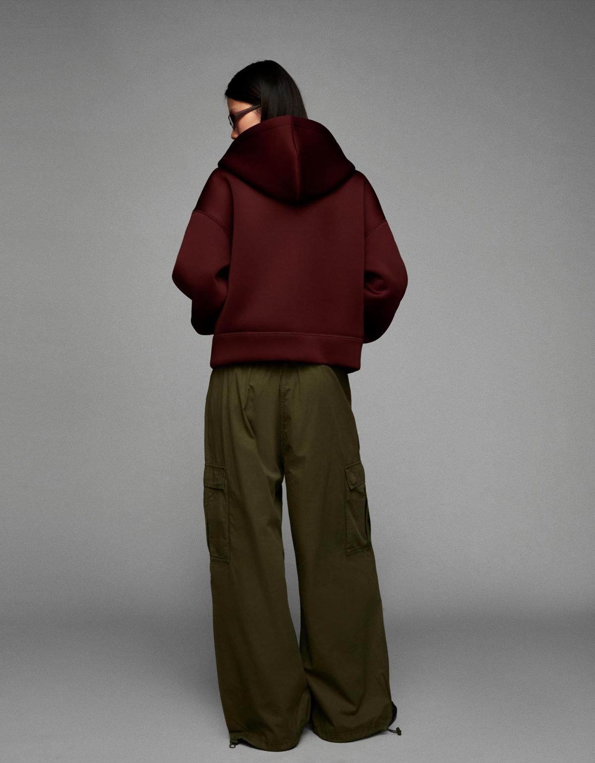 버쉬카 테크니컬 카고 와이드 패러슈트 팬츠 5086/335 KHAKI - 상세 이미지 3