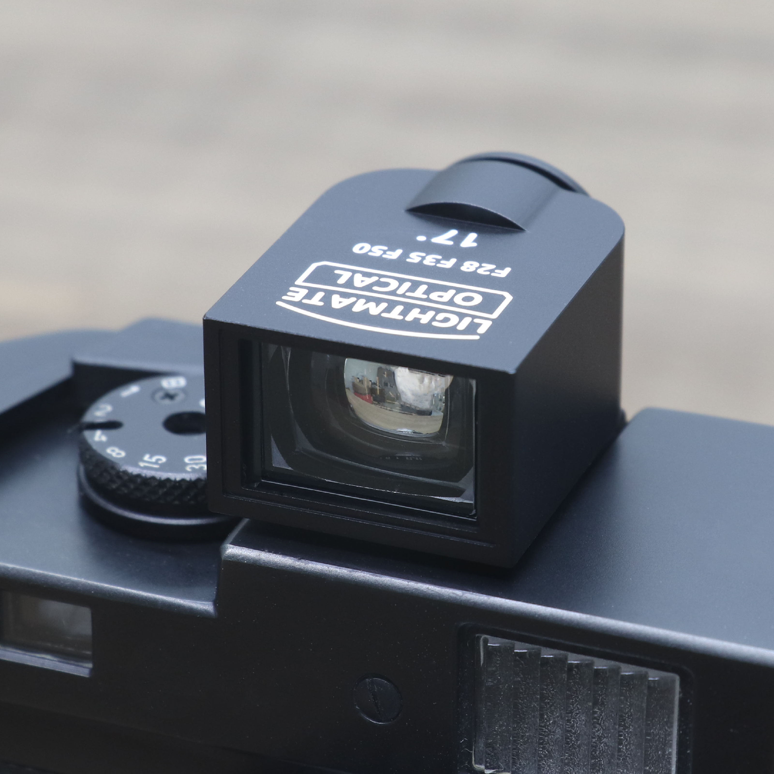 리코 GR3 GR4 카메라 외장 LightMate 뷰파인더 28mm 35mm 50mm 블랙 - 상세 이미지 3