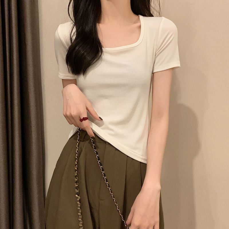 라인댄스복 댄스복 티셔츠 여성 반팔 댄스상의 블랙 프리미엄재고 S - 상세 이미지 2