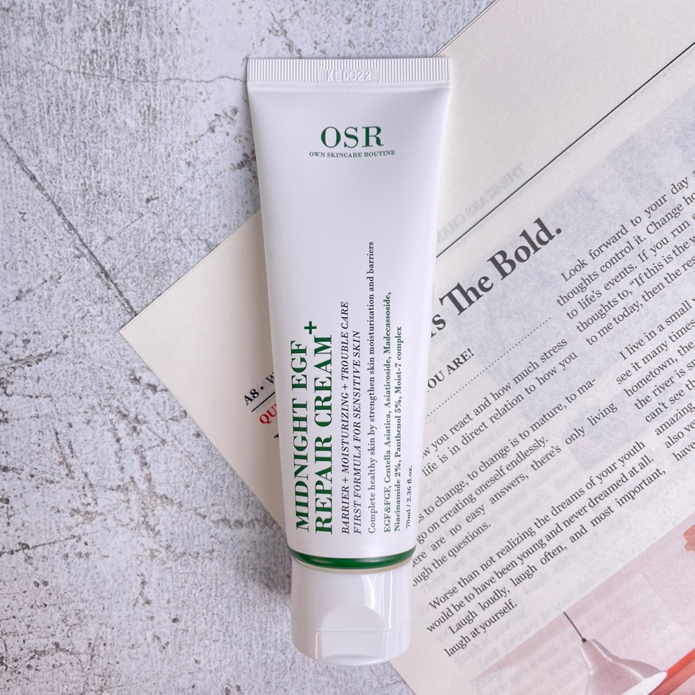 오에스알 미드나잇 EGF 재생 병풀 판테놀 마데카 시카 리페어 크림 70ml, 1개 - 상세 이미지 4
