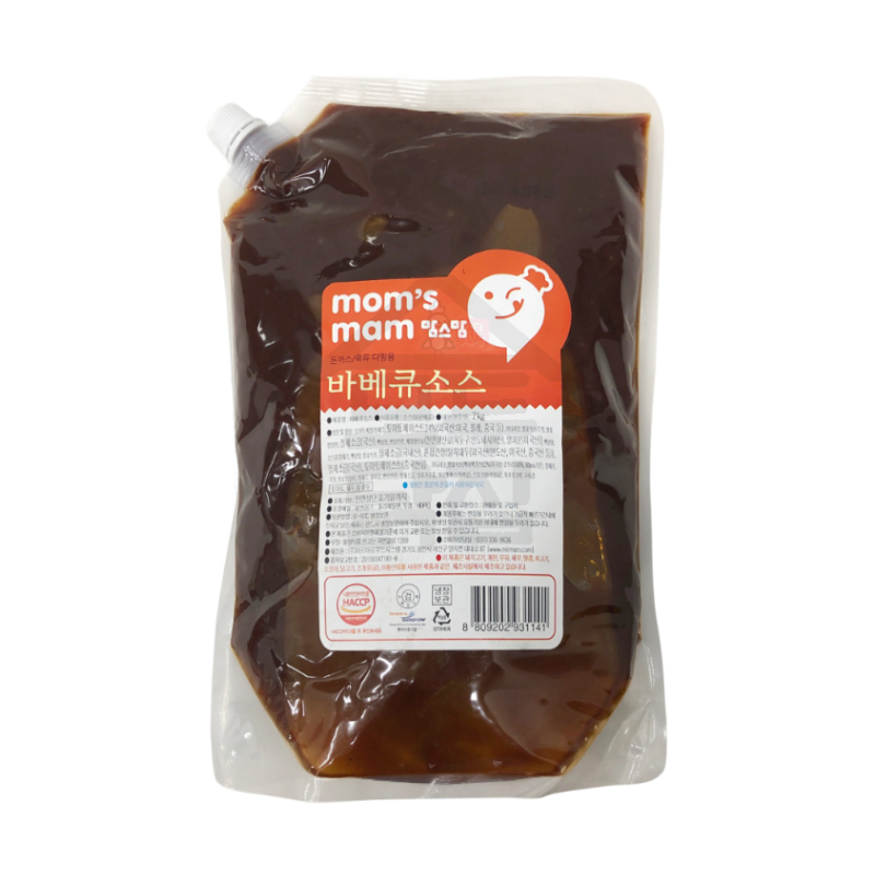 미르마로 맘스맘 바베큐소스 2kg - 상세 이미지 2