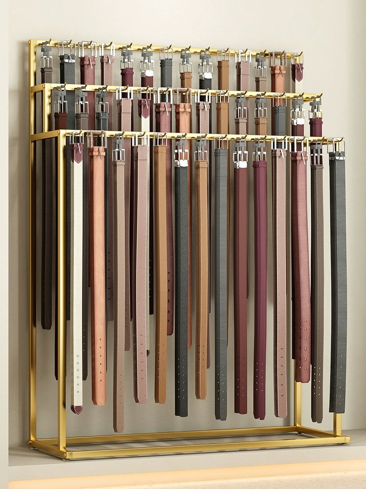 벨트 가판대 진열대 허리띠 디스플레이 선반 프리미엄 60cmx40cmx150cm A 기본형 - 상세 이미지 2