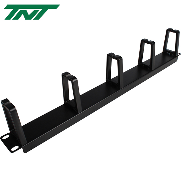 강원전자 TNT 허브랙/서버랙 케이블 매니지먼트 판넬(1U/블랙) NM-TNT68