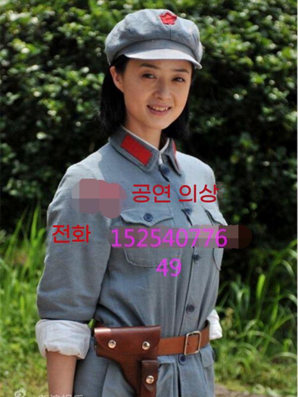 중국 인민군복 뮤지컬 북한군복 중공군 인민군 코스프레 소품 인민복 무대 공연 군복 - 상세 이미지 4