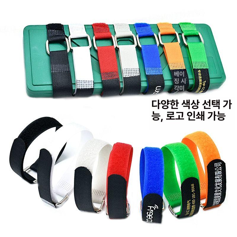 고정용 스트랩 다용도 택배 운반 물건 고정 플라스틱 1.6cm 너비x15cm 3개 - 상세 이미지 2