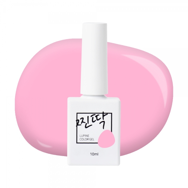 찐딱 컬러젤폴리쉬 10ml JJ085 (바비 핑크) - 상품 이미지