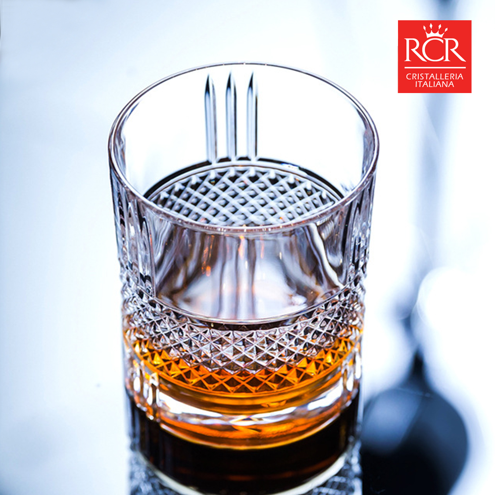 RCR 고급 크리스탈 위스키잔세트 340ml, 6개, 브릴란테 언더락잔 - 상세 이미지 2