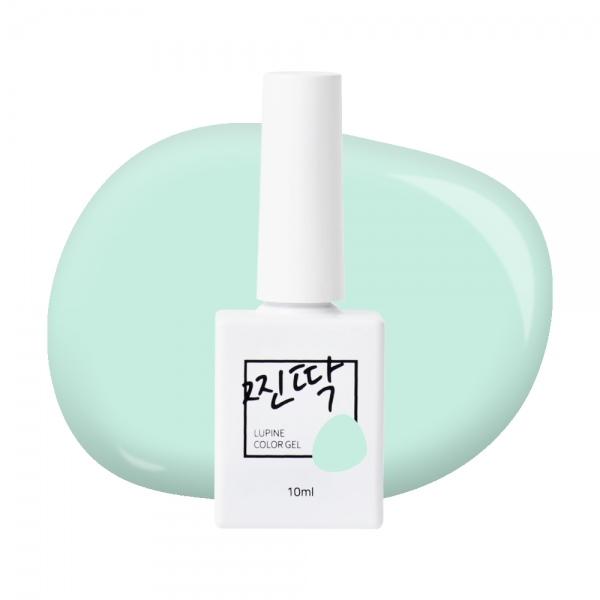 찐딱 컬러젤폴리쉬 10ml JJ077 (밀크 민트) - 상품 이미지