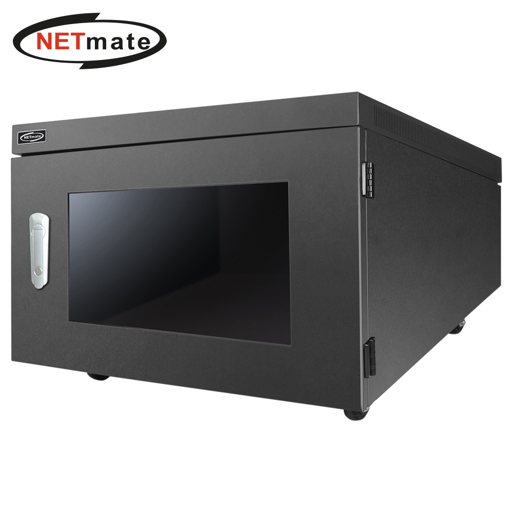 강원전자 넷메이트 방음랙(허브랙) NM-H500SBK