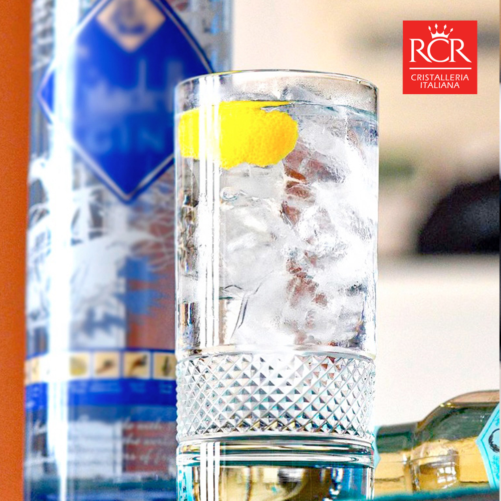 RCR 크리스탈 위스키잔 고급 술잔 선물세트 6P 370ml, 6개, 브릴란테 하이볼잔