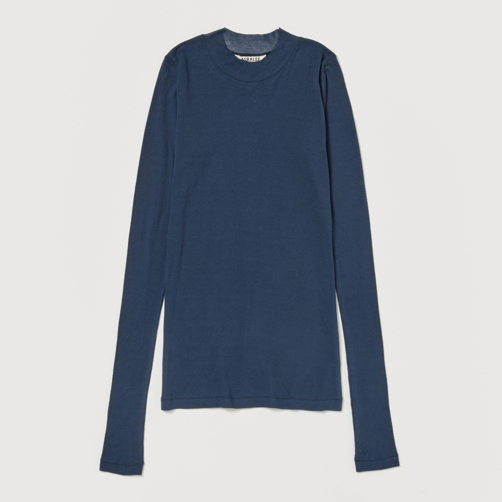 오라리 우먼즈 긴팔티 SUPER HIGH GAUGE SHEER RIB L/S TEE - 상세 이미지 3