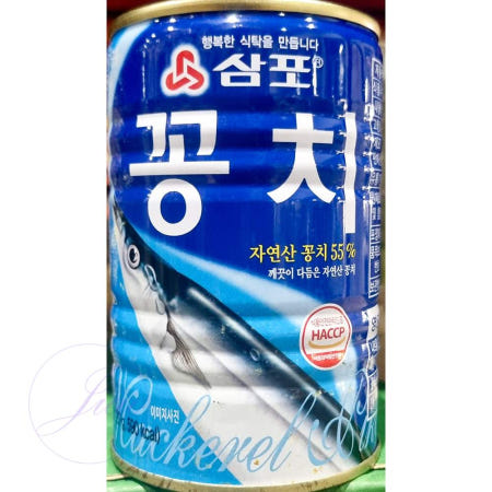 JU 꽁치캔 400g x24p 삼포꽁치캔 김치찌개꽁치