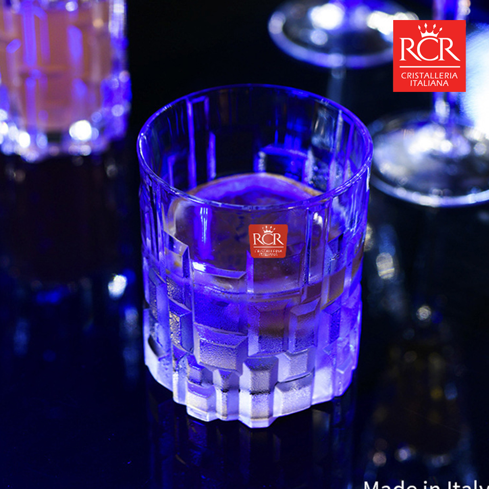 RCR 고급 크리스탈 위스키잔세트 330ml, 6개, 에트나 언더락잔 - 상세 이미지 3