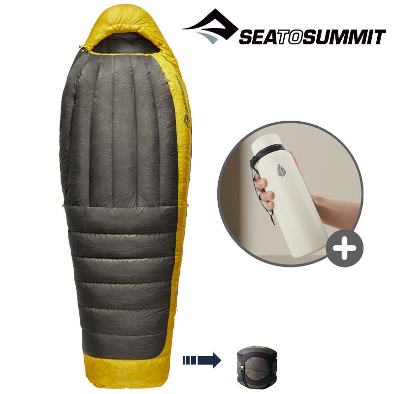 씨투써밋 스파크 -9도 롱 850필파워 구스다운침낭(지퍼링크L)