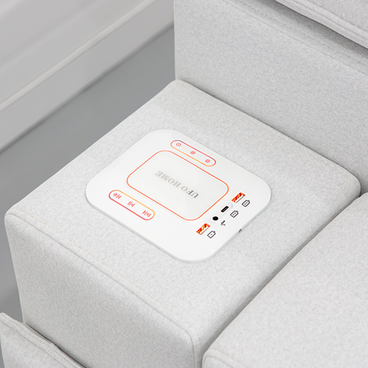 니스코 4인 전동 슬라이딩 패브릭 소파 B524 일반형 코모도 아이보리 1416.0224, 4인용