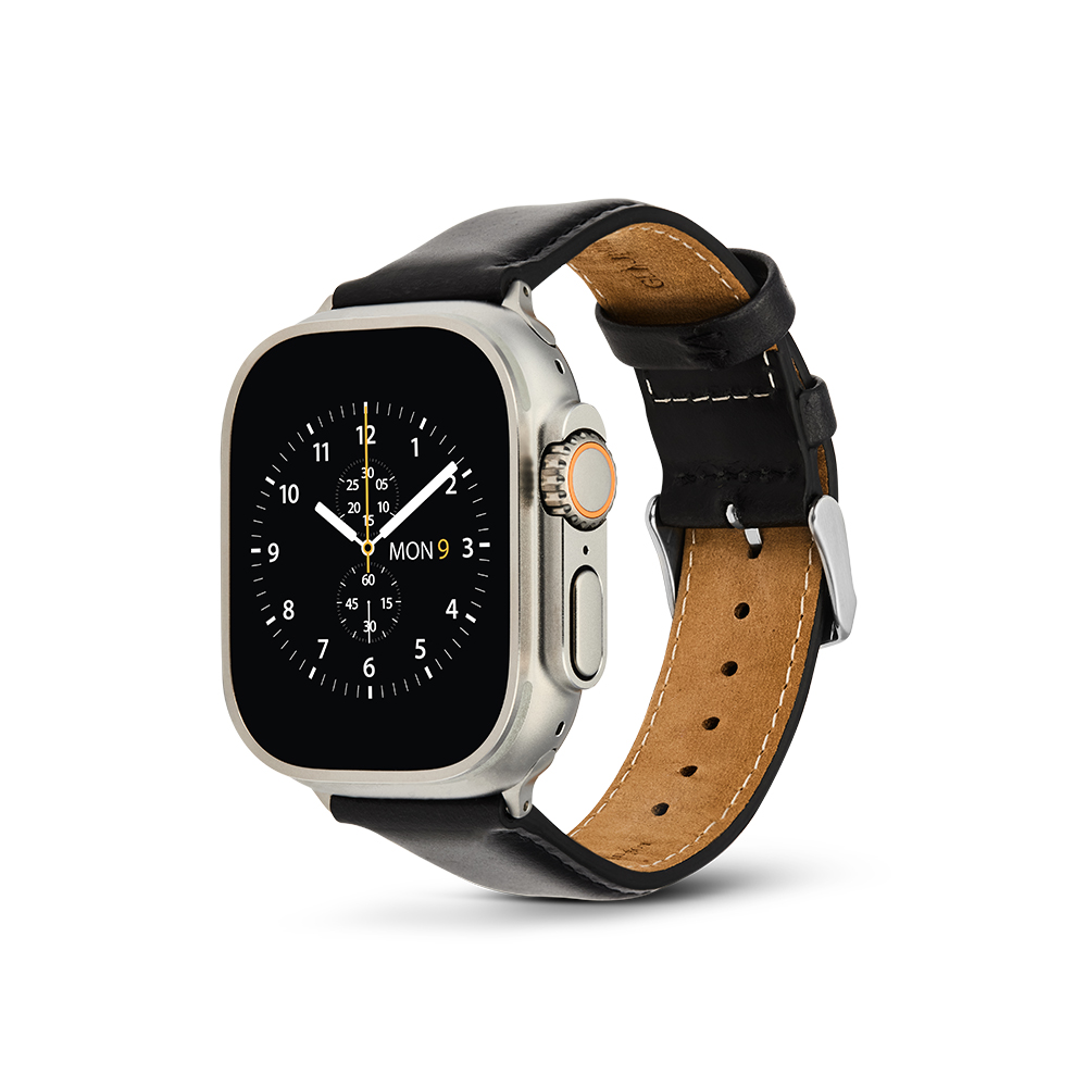 다니엘 웰링턴 SMARTWATCH LEATHER STRAP 애플워치 울트라 호환 가죽스트랩 - 상세 이미지 3