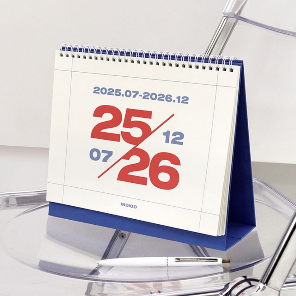 2025년 하반기달력 2026년 탁상 달력 1년 연달력 넘기는 이미지 6
