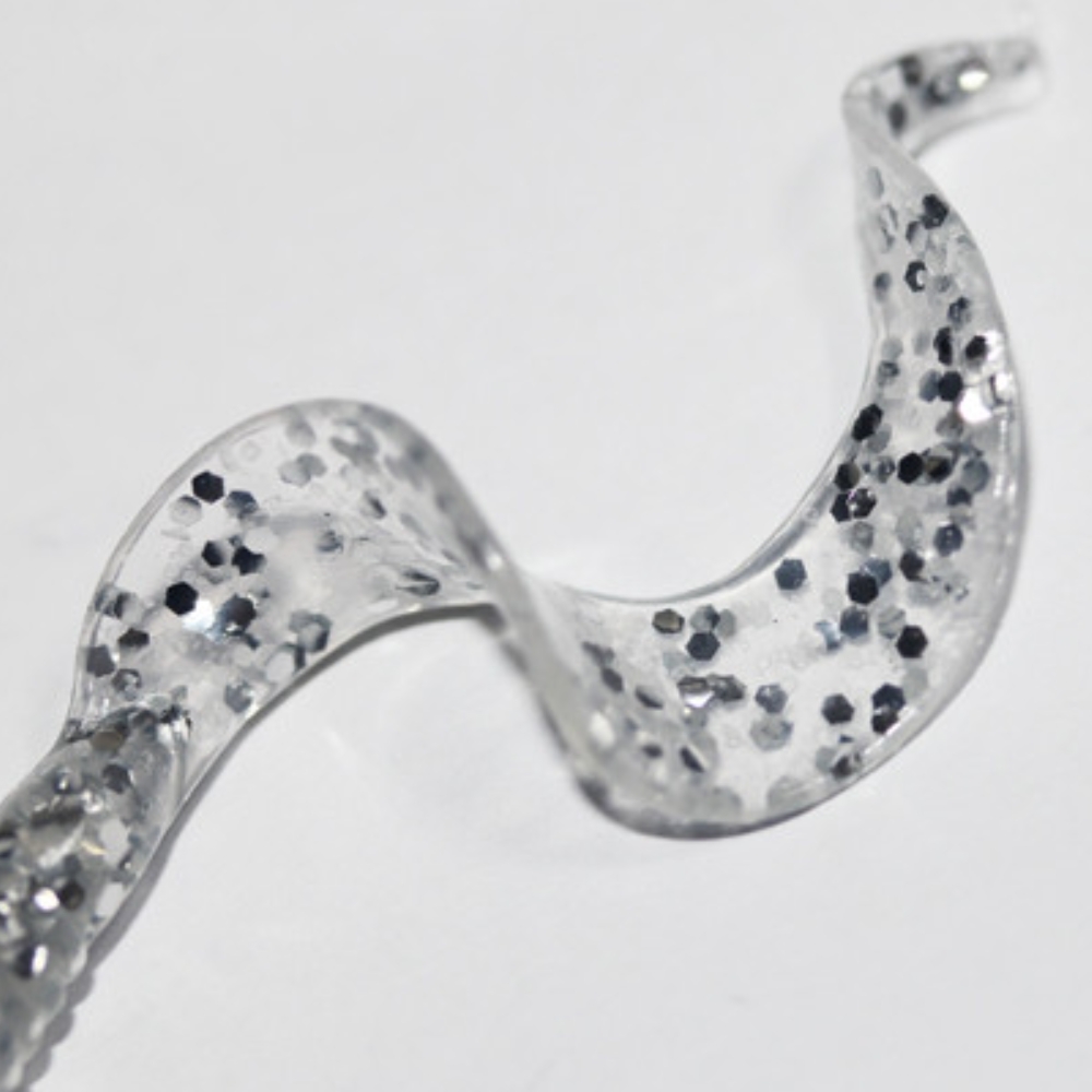 캣츠크로우 씨그럽 우럭웜 광어캐스팅 배스웜 005 레드 실버, 5cm(2인치) - 상세 이미지 3