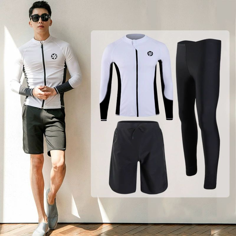 남성 수영복 빠른 방수 수영장 성인 트렁크 피트니스 - 상세 이미지 4