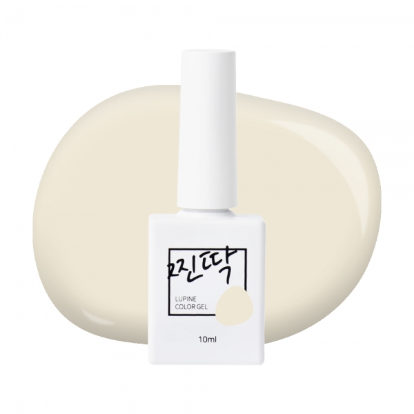 찐딱 컬러젤폴리쉬 10ml JJ088 (크림 아이보리) - 상품 이미지