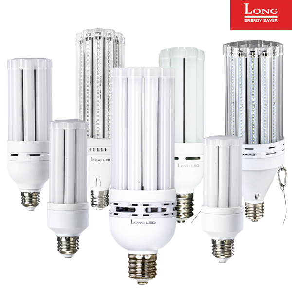 코스모스전기 LED 삼파장 스틱 램프 가로등 35W, 소켓E39 전구색(노란빛), 1개 - 상세 이미지 2