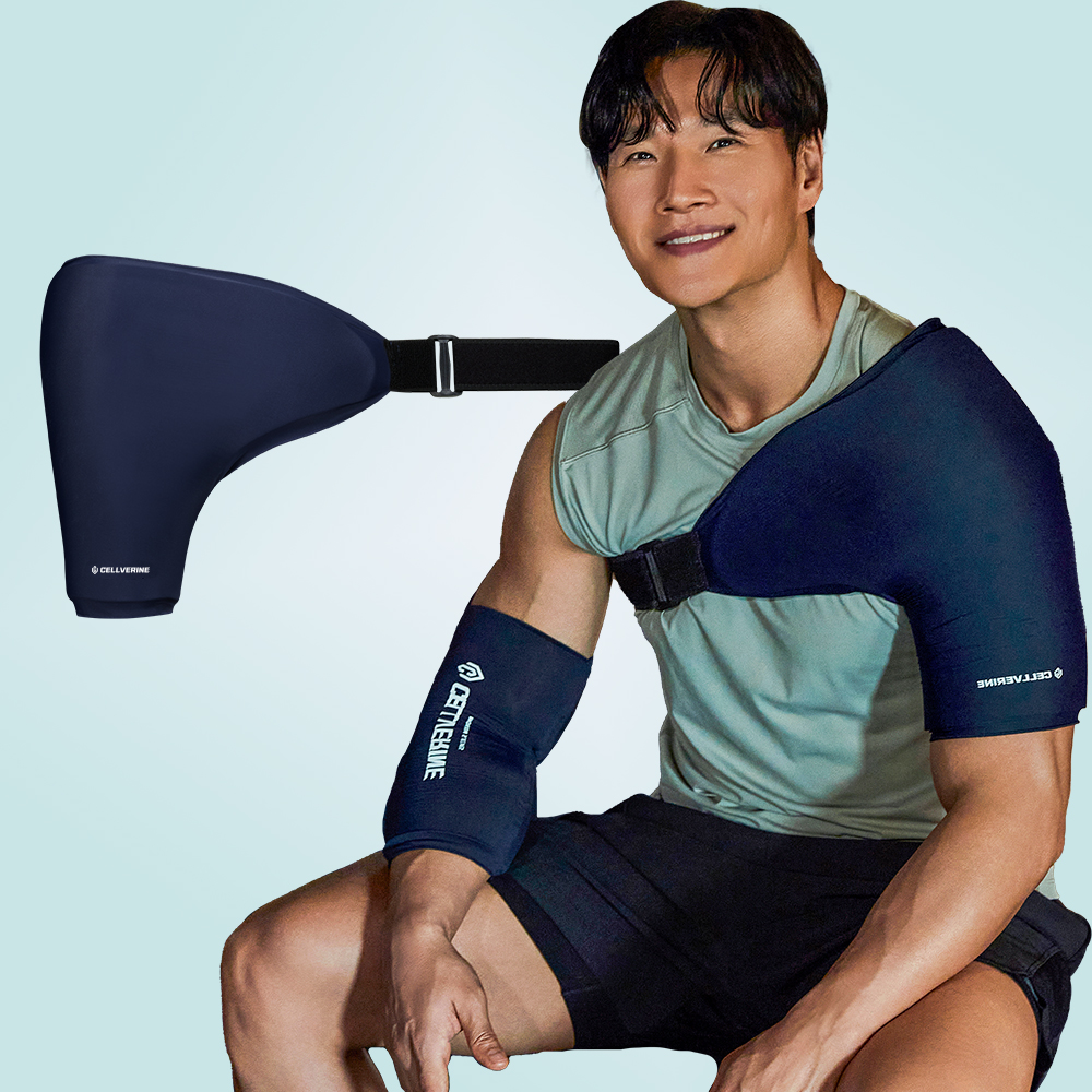 [셀버린 젤 어깨밴드] 냉찜질팩 온찜질팩 크로스핏 헬스 아이싱 오십견 어깨찜질