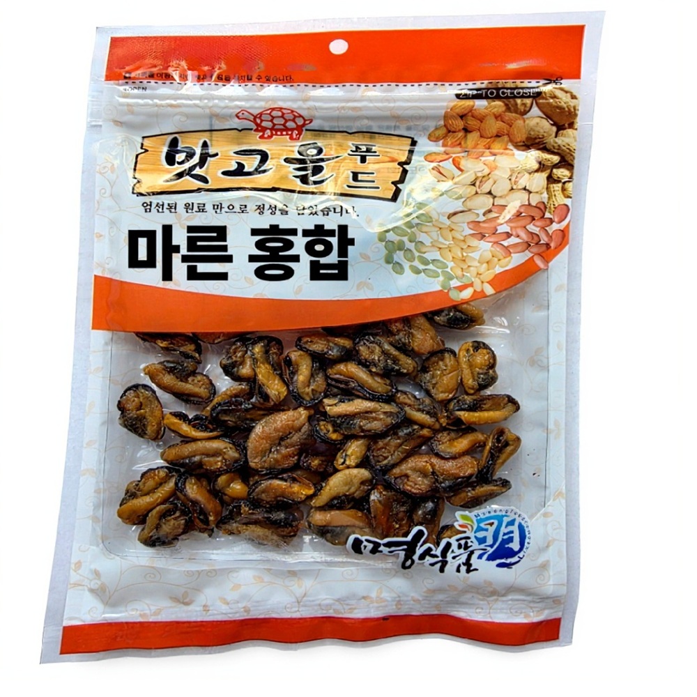 명식품본사 마른홍합 소포장 국산 삼천포 특산품 가정 식당식자재 도매가 80g, 1개 - 상품 이미지
