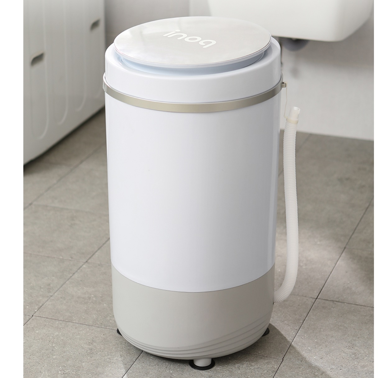 세차장 미니 스텐 탈수기 이동식 의류 수건 탈수기 캠핑용 탈수기