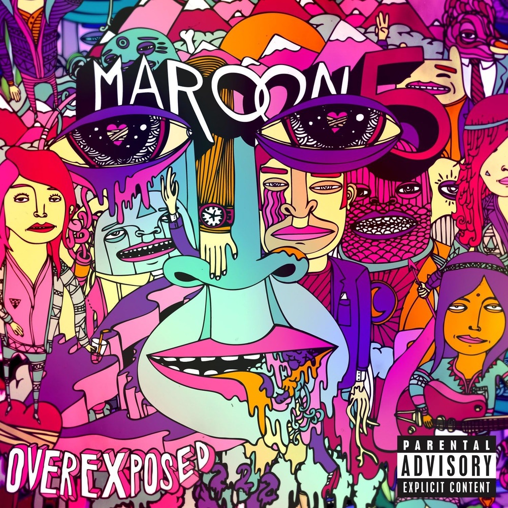 마룬5 CD 앨범 Marron5 Overexposed explicit Version - 상품 이미지