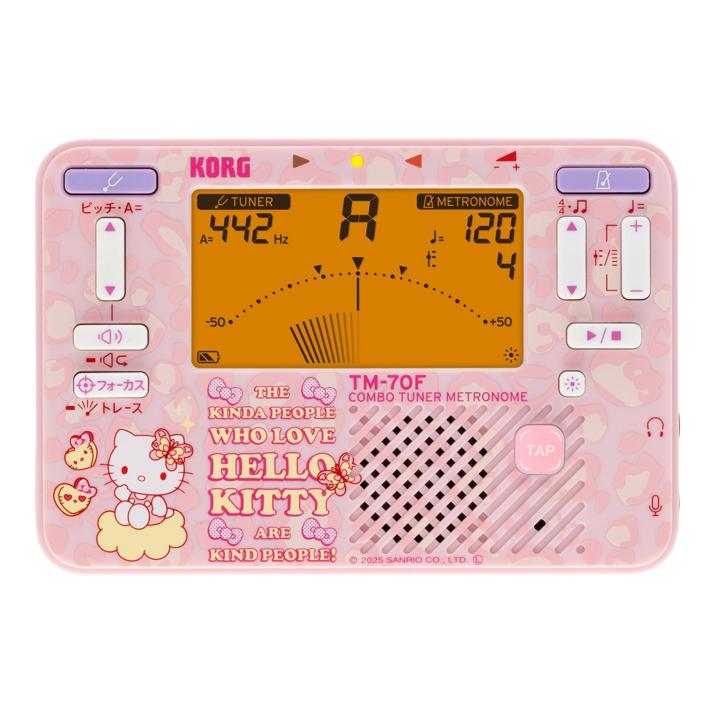 코르그 헬로키티 튜너 메트로놈 세트 TM-70C - 메인 이미지