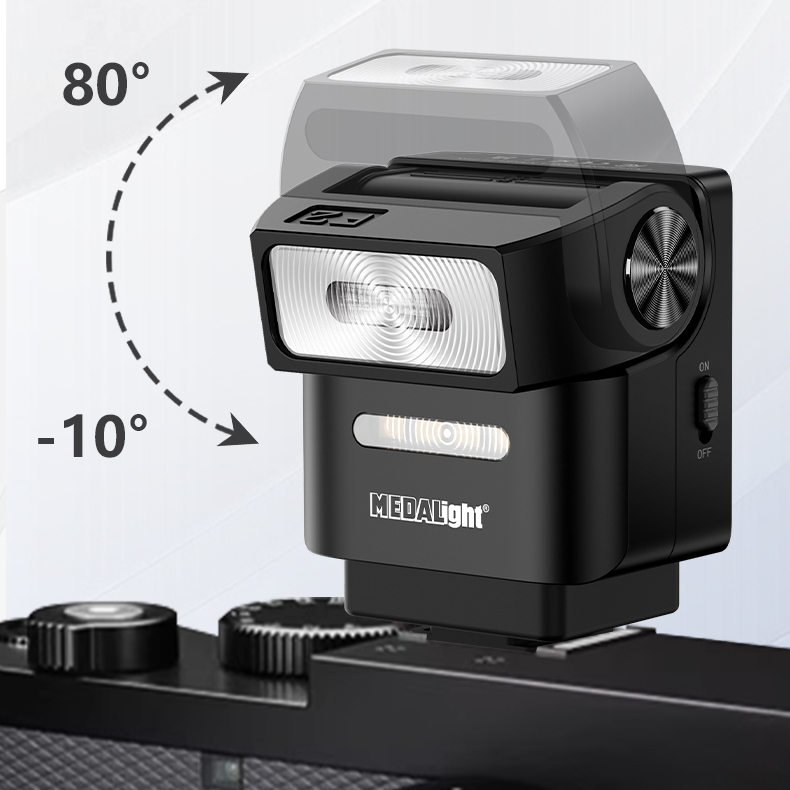 MEDALightF2 메달라이트 F2 리코 GR3 GR3X GR2 카메라 미니 휴대용 플래시 - 상세 이미지 5