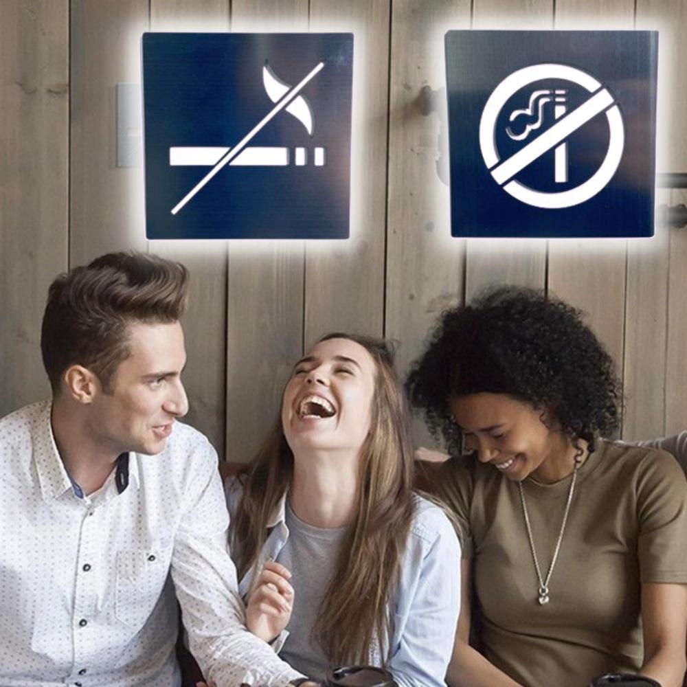 금연표지판 금연구역표지판 NO SMOKING 경고판 흡연금지 - 메인 이미지