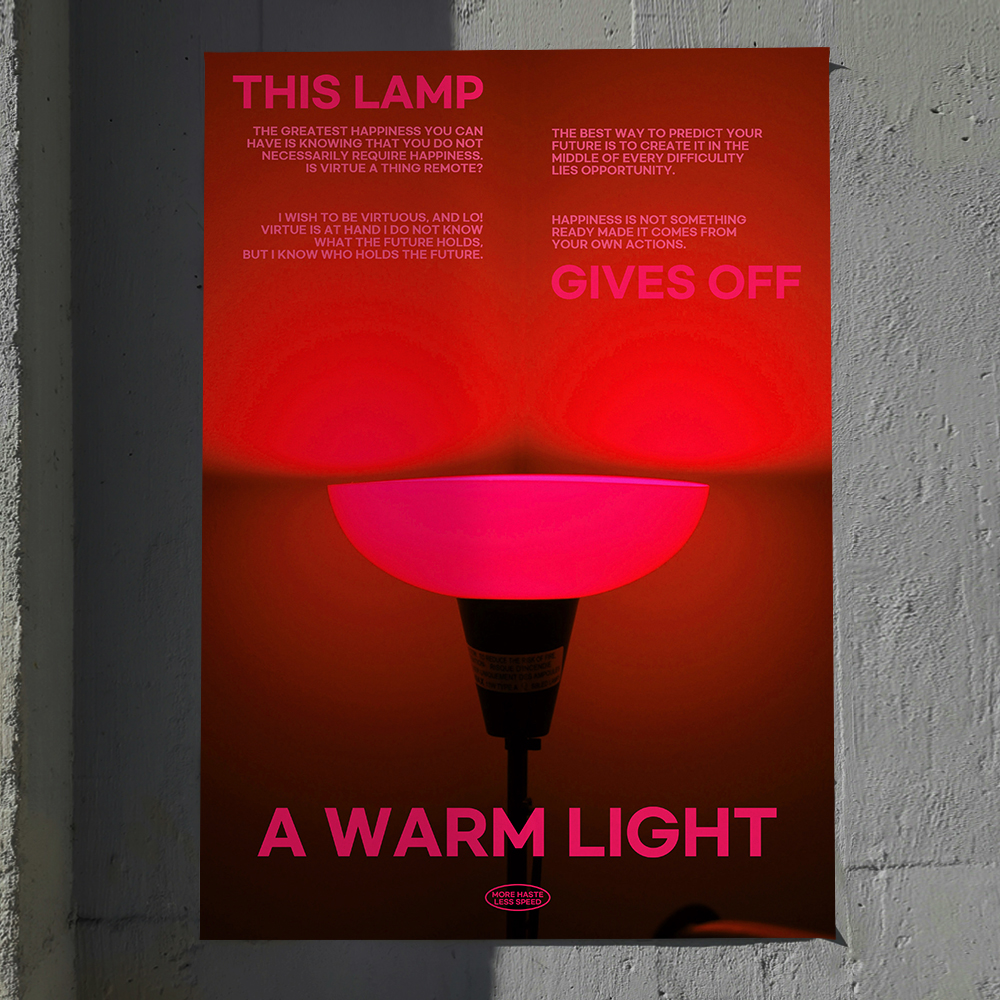 아트포스터 미드센츄리 포스터 액자 사진 Lamp H A4 - 상세 이미지 5