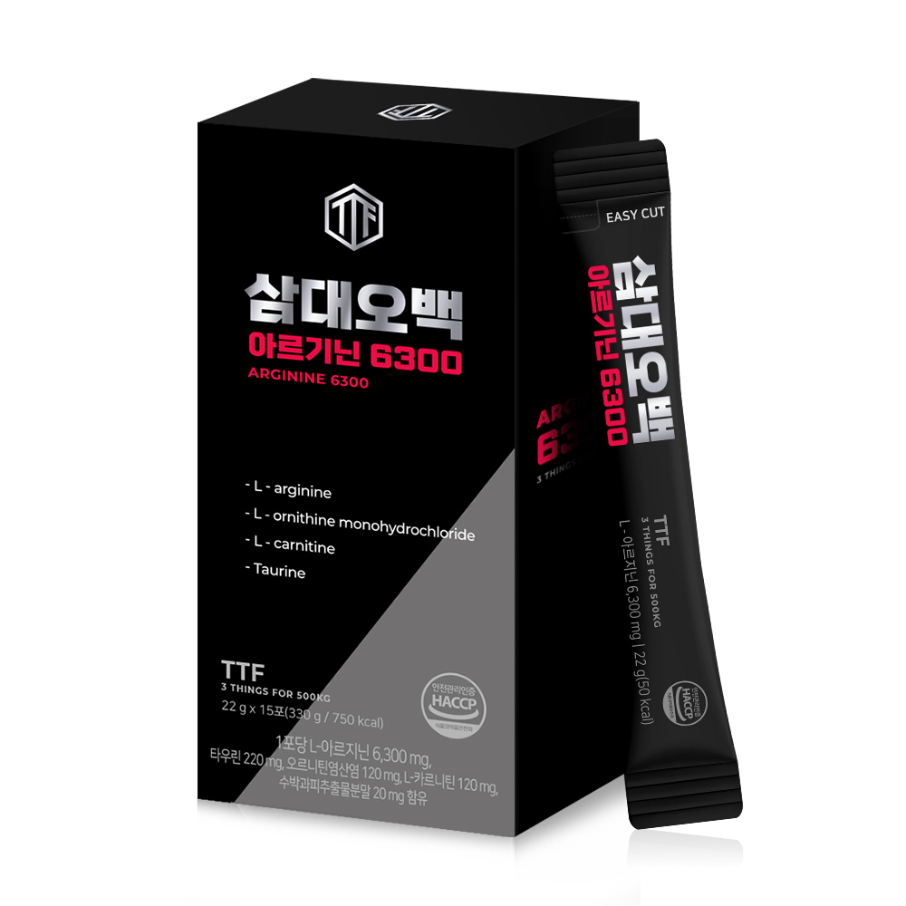 삼대오백 아르기닌 6300 15포, 1개