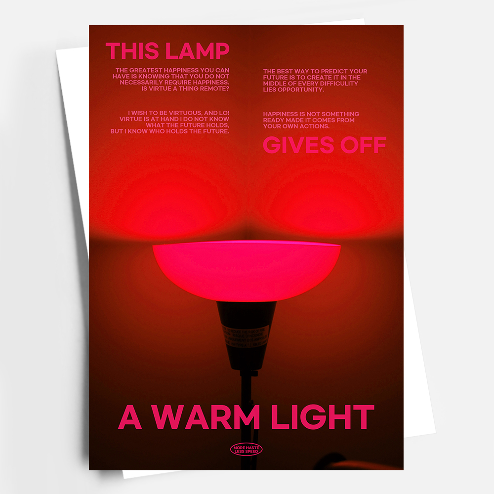 아트포스터 미드센츄리 포스터 액자 사진 Lamp H A4 - 상세 이미지 4