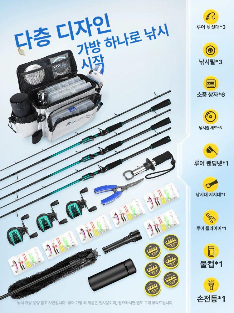 낚시 가방 루어 백 야외 선상 휴대용 수납력 경량 휴대용 소형 노출 가방 - 상세 이미지 2