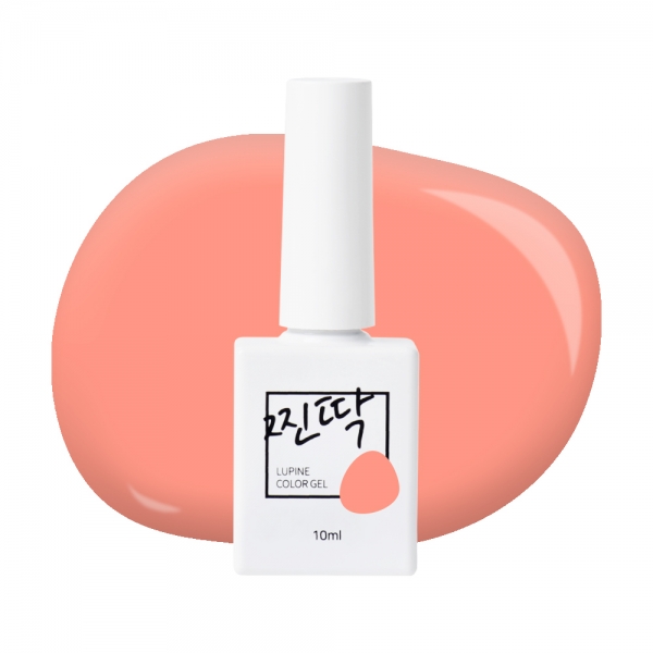 찐딱 컬러젤폴리쉬 10ml JJ086 (썬키스트 오렌지) - 상품 이미지