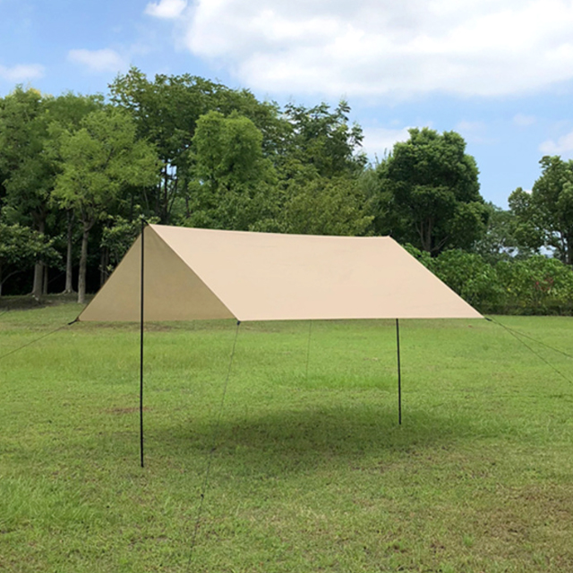 KOOLMAN 쿨맨 그늘막 캠핑 미니 타프 피크닉 햇빛가림막 300cm 베이지