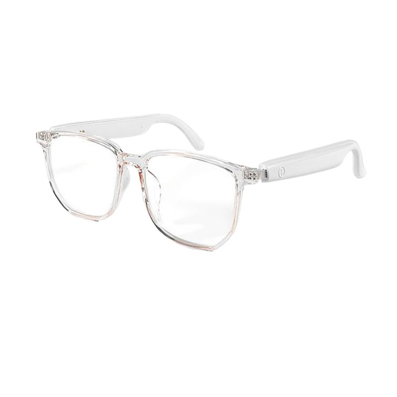 블루투스 안경 스마트안경 이어폰 선글라스 스포츠 안경테 화이트  자외선 차단 렌즈