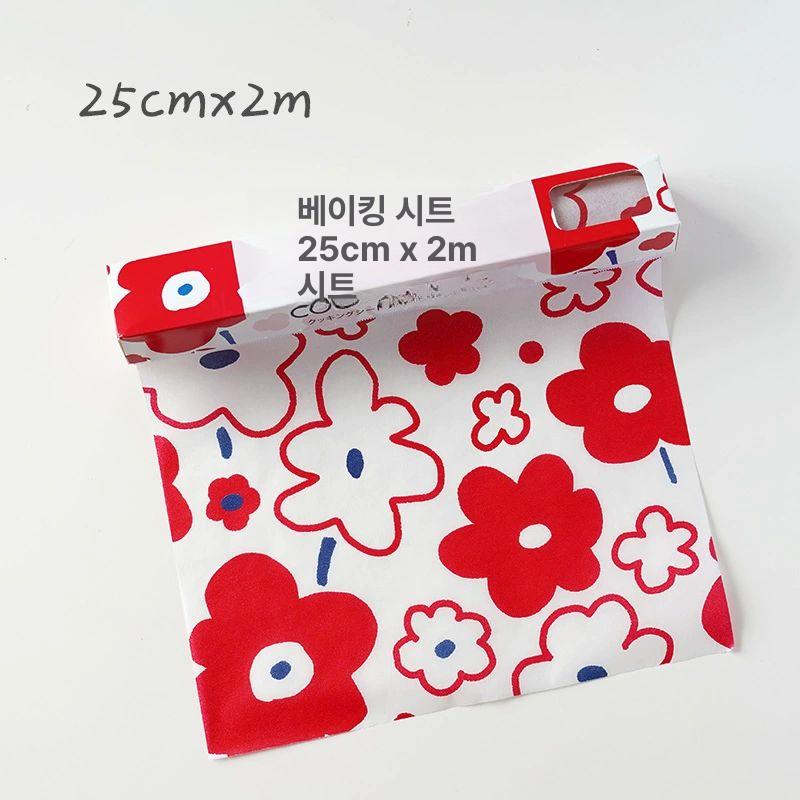 도시락 샌드위치 토스트 포장 직장인 피크닉 숲 25cmx2.5m - 상세 이미지 3