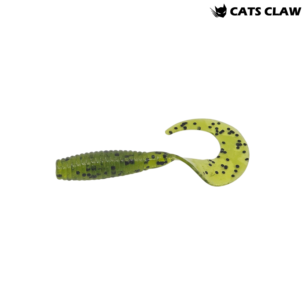 캣츠크로우 씨그럽 우럭웜 광어캐스팅 배스웜 027 워터멜론, 7.6cm(3인치) - 상품 이미지