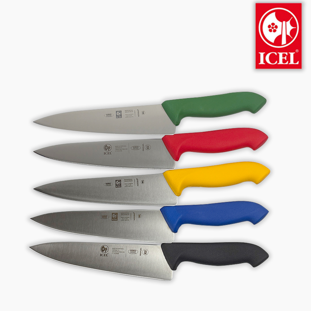 이셀 항균 손잡이 칼라 식도 업소용 식칼 주방칼 해썹 HACCP - 상세 이미지 2