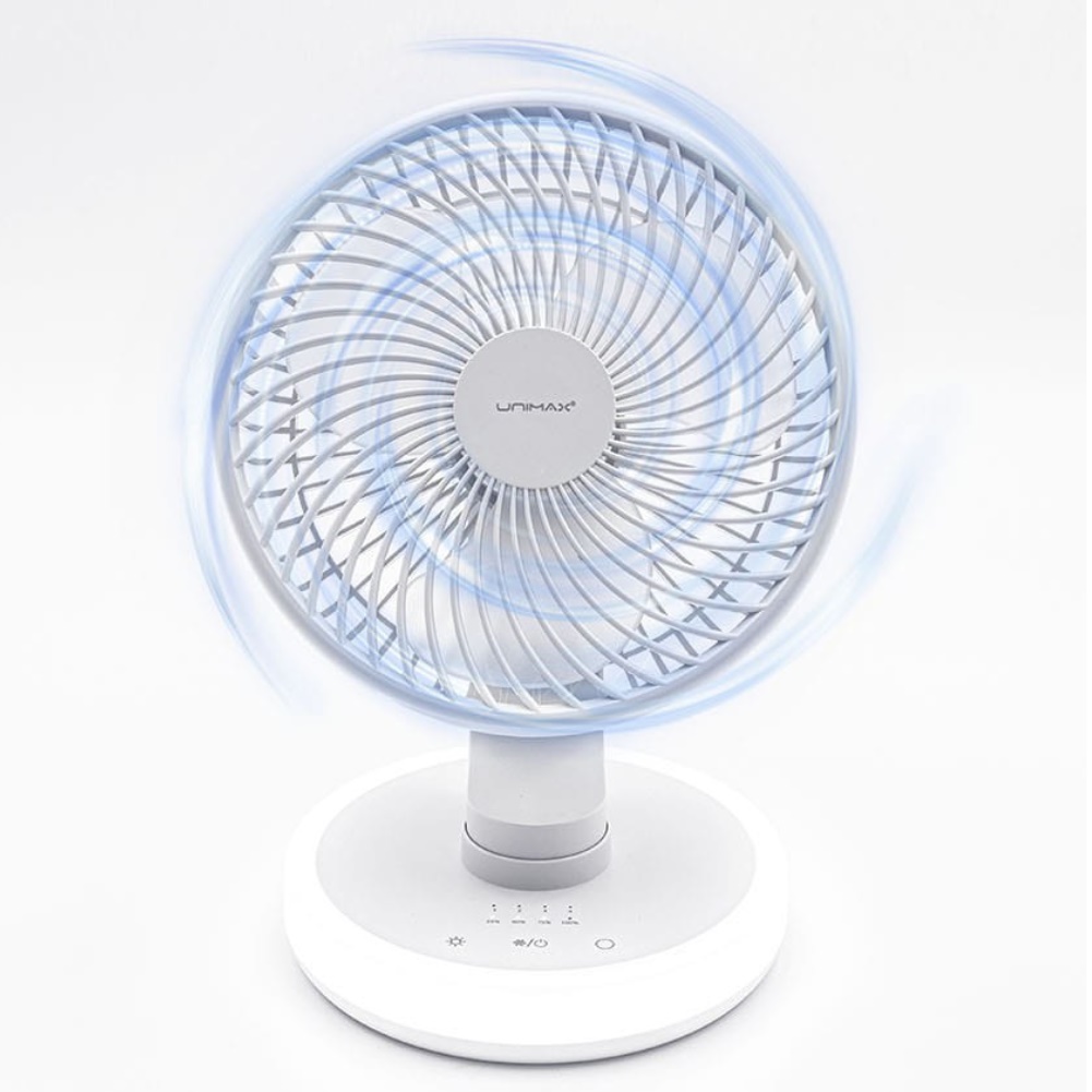 데스크 테이블 작은 선풍기 캠핑용 서큘레이터 탁상용 무소음 화장대 선풍기 - 상품 이미지
