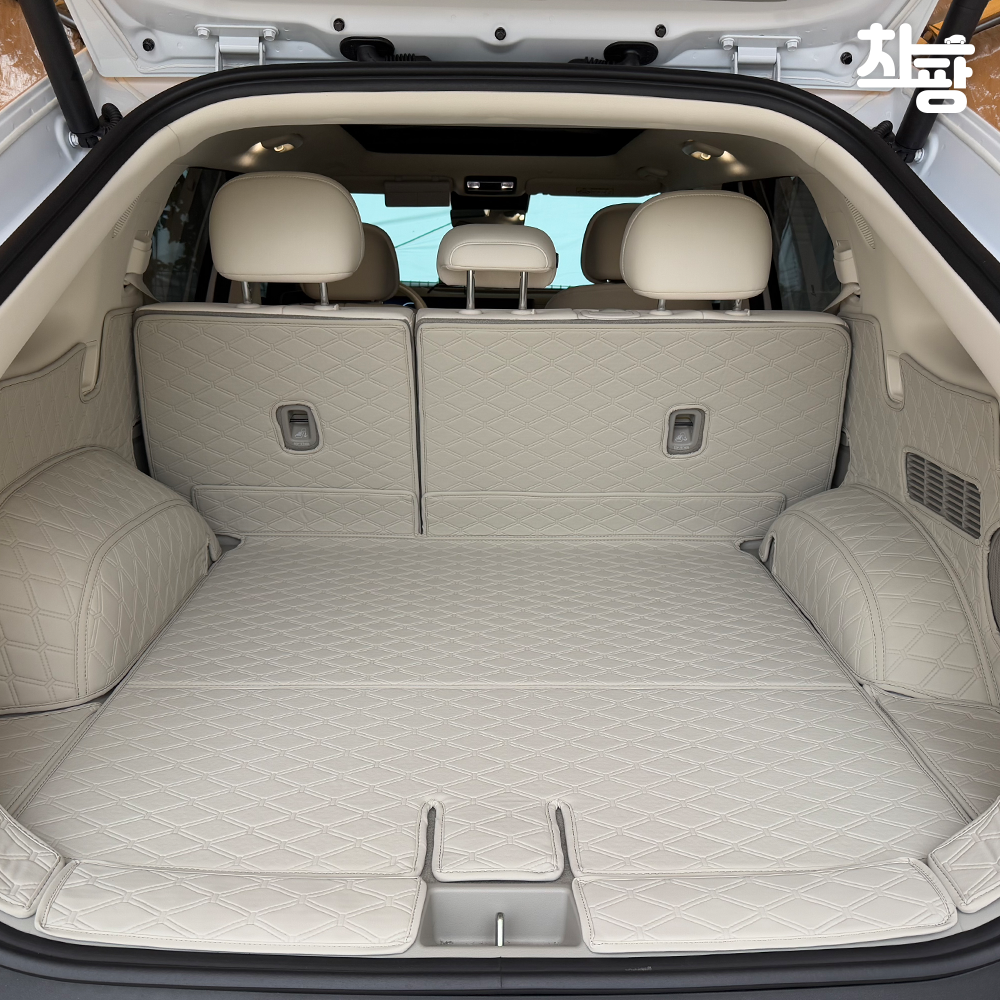차팡 SUV 트렁크매트 현대 디 올 뉴 넥쏘 뱅앤올룹슨 사운드 유 차박매트 풀커버
