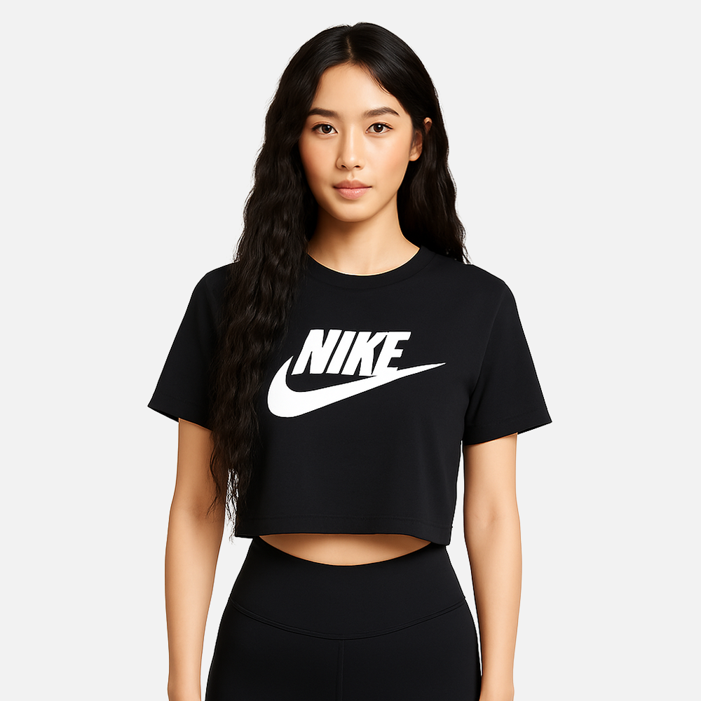 나이키 우먼 NSW 퓨추라 크롭 반팔티 BV6176-010